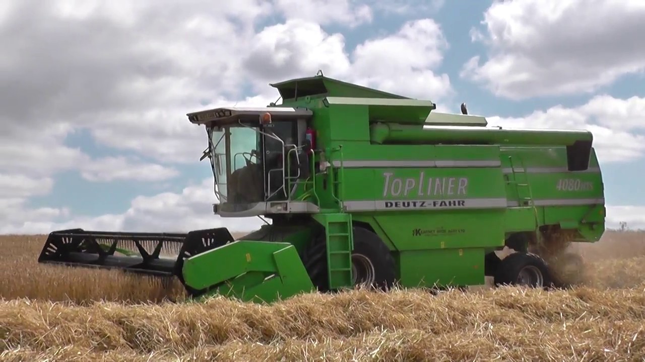Harvest 2017 Deutz Fahr Topliner 4080 HTS