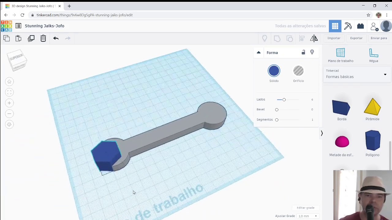 Aula 7 TinkerCad Prof. Alexandre D. Zeitune