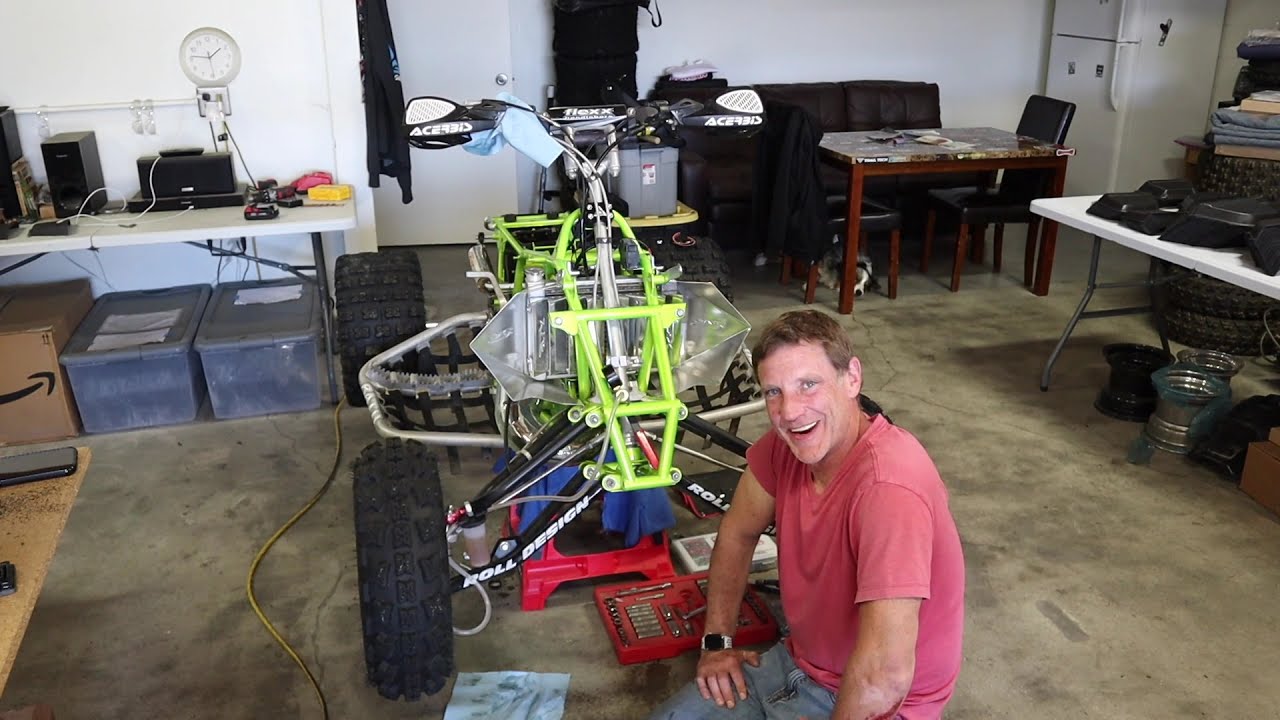 Build a Race TRX250R ATV - Brake Lines and Bleeding