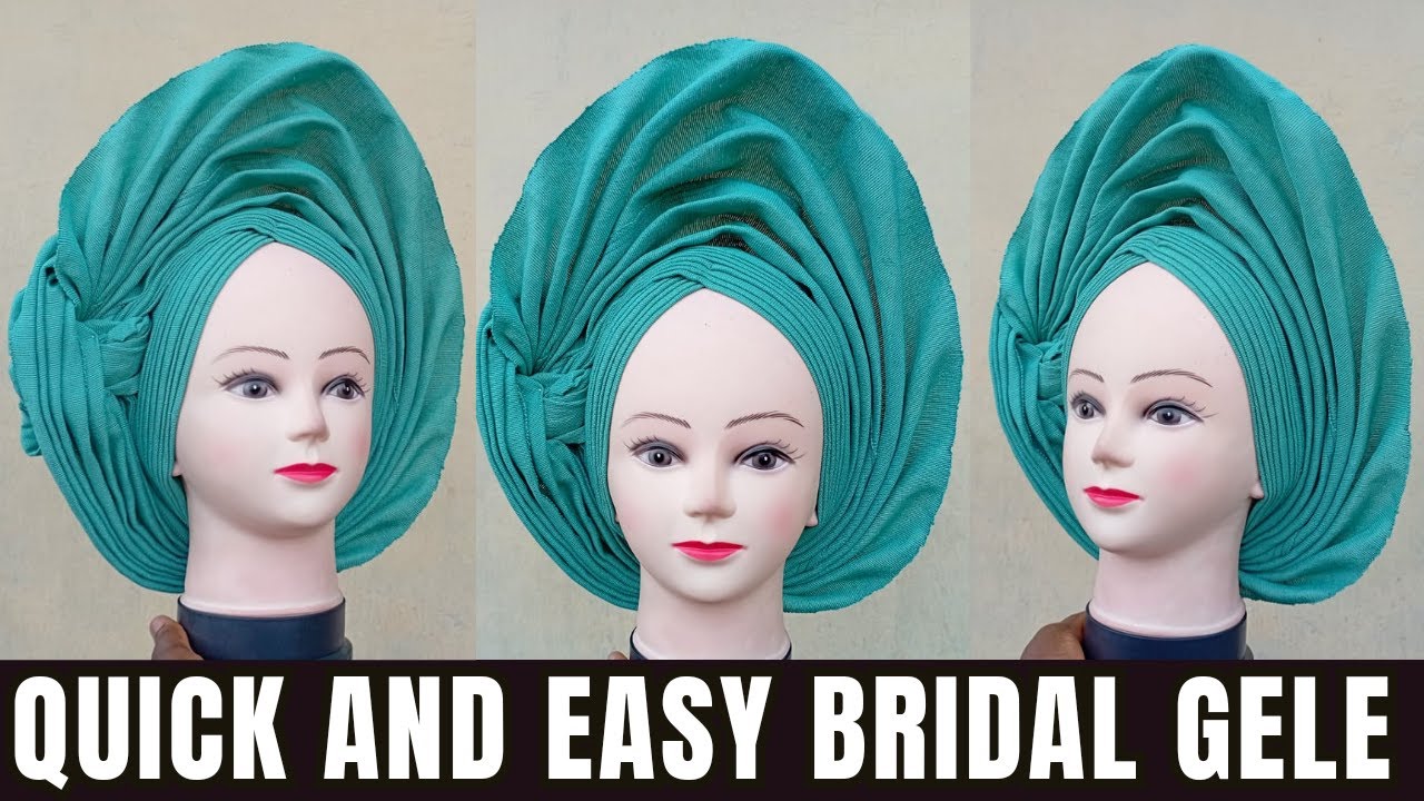 How to tie: Trending Bridal Gele *Very Detailed #030 #trending #viral #fyp #bridal
