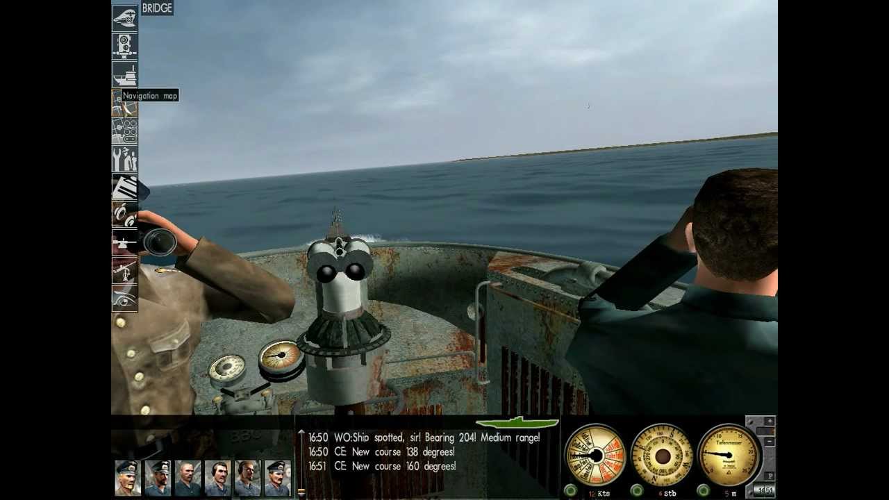 Silent Hunter 3 - Naval Academy Tutorial - Exam 1 - Navigation
