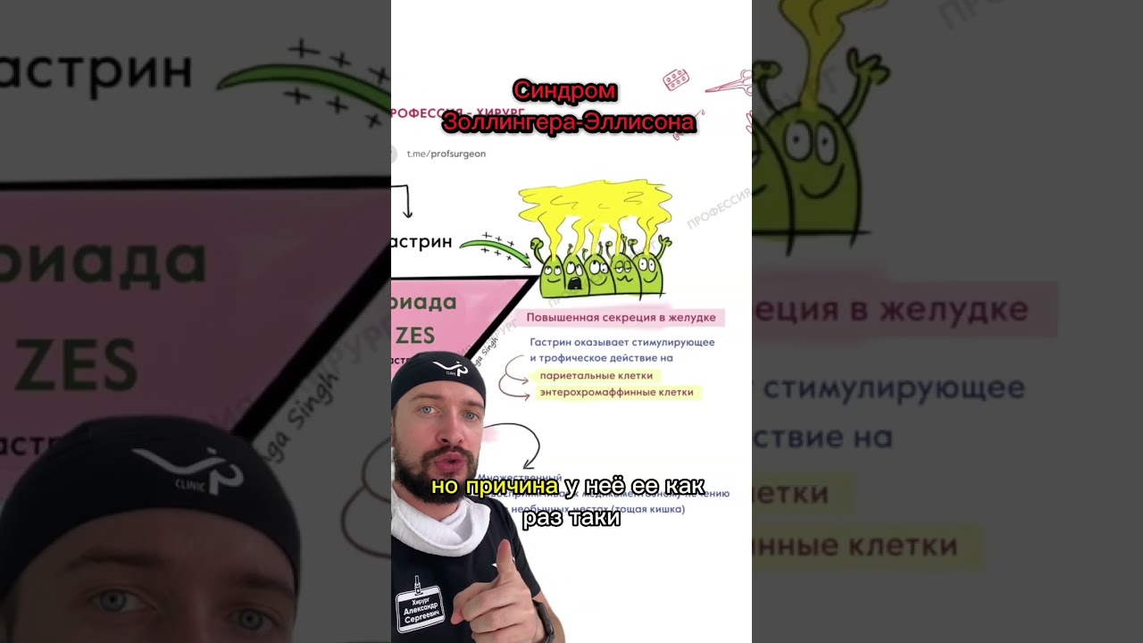 Синдром Золлингера-Эллисона #shorts