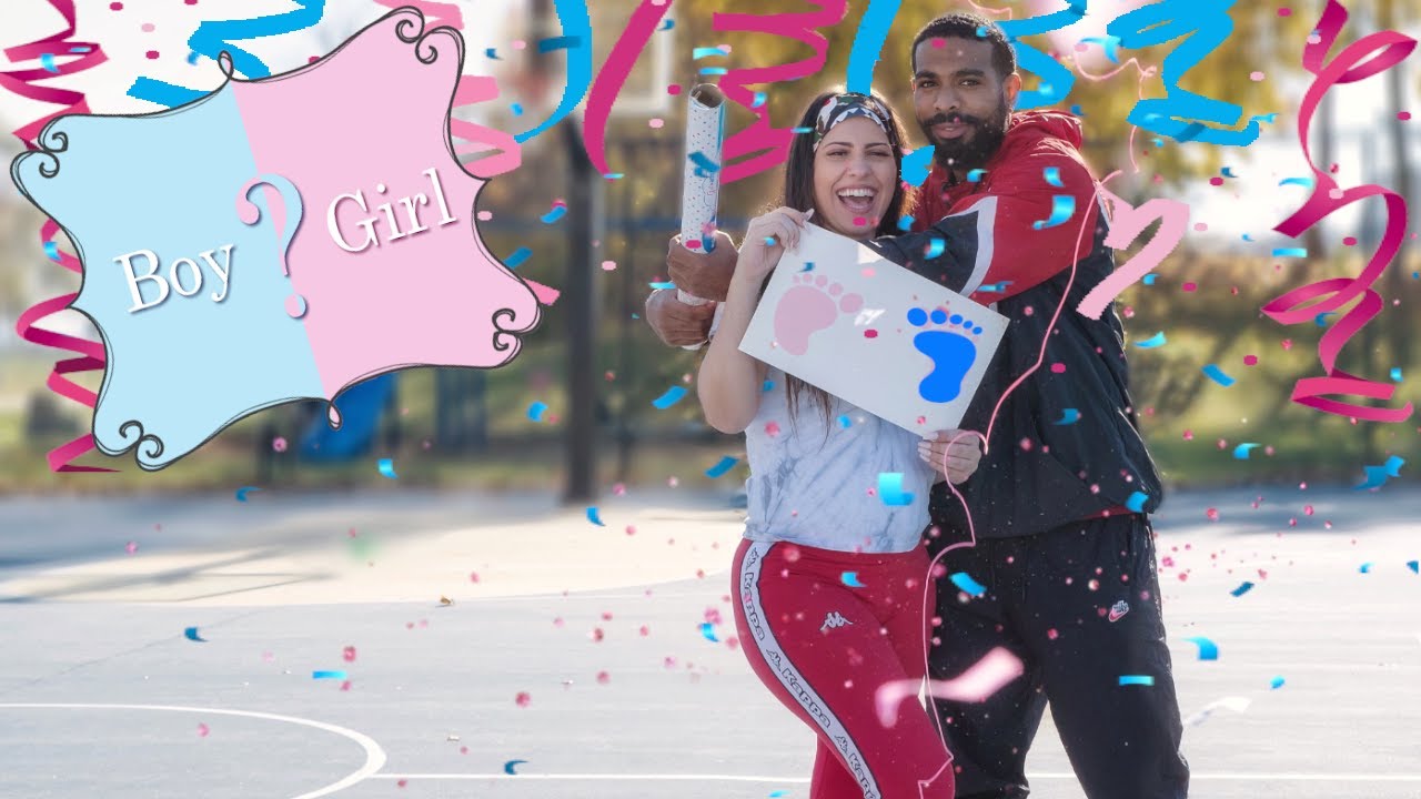 BABY KICKS GENDER REVEAL