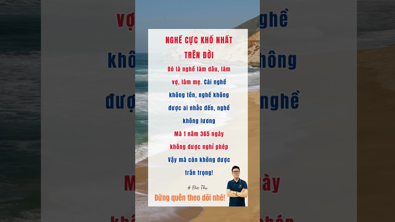 Chuẩn kh&ocirc;ng cả nh&agrave; #ducthubds #baihoccuocsong #baihoc #lờikhuy&ecirc;n