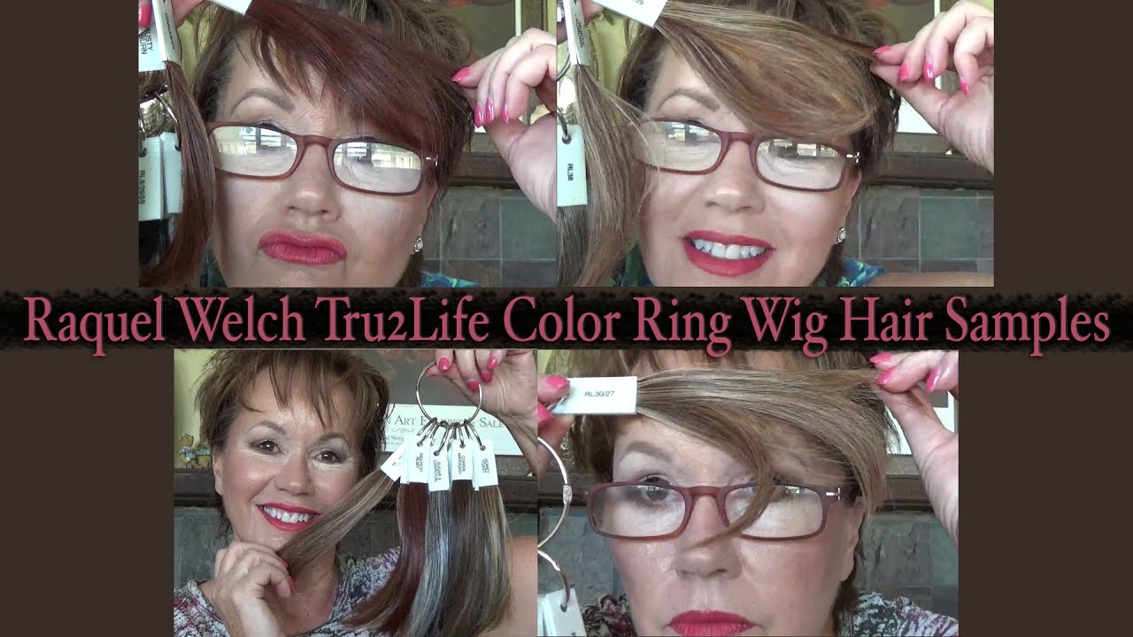 Raquel Welch Wig Colors - True2Life Color Rings - for Beauty in our 60s