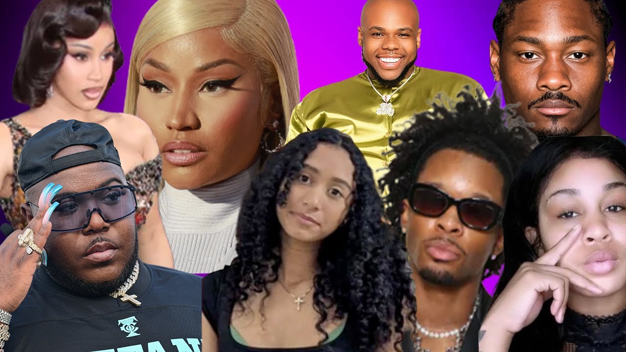 Saucy Santana fake stunts? WAS celeste Preggo? OF model Exposes Stefon Diggs |Nicki Cardi Stan war