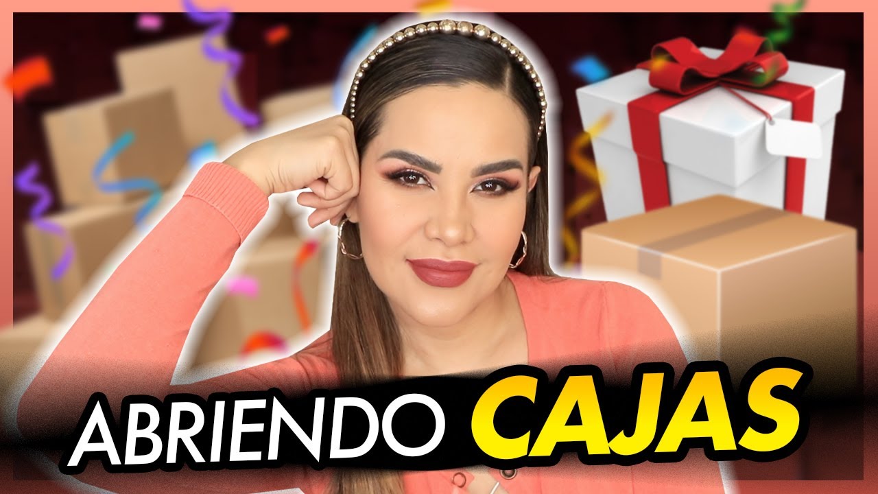ABRIENDO CAJAS mucho maquillaje cosas de cabello ¡COMPRAS!