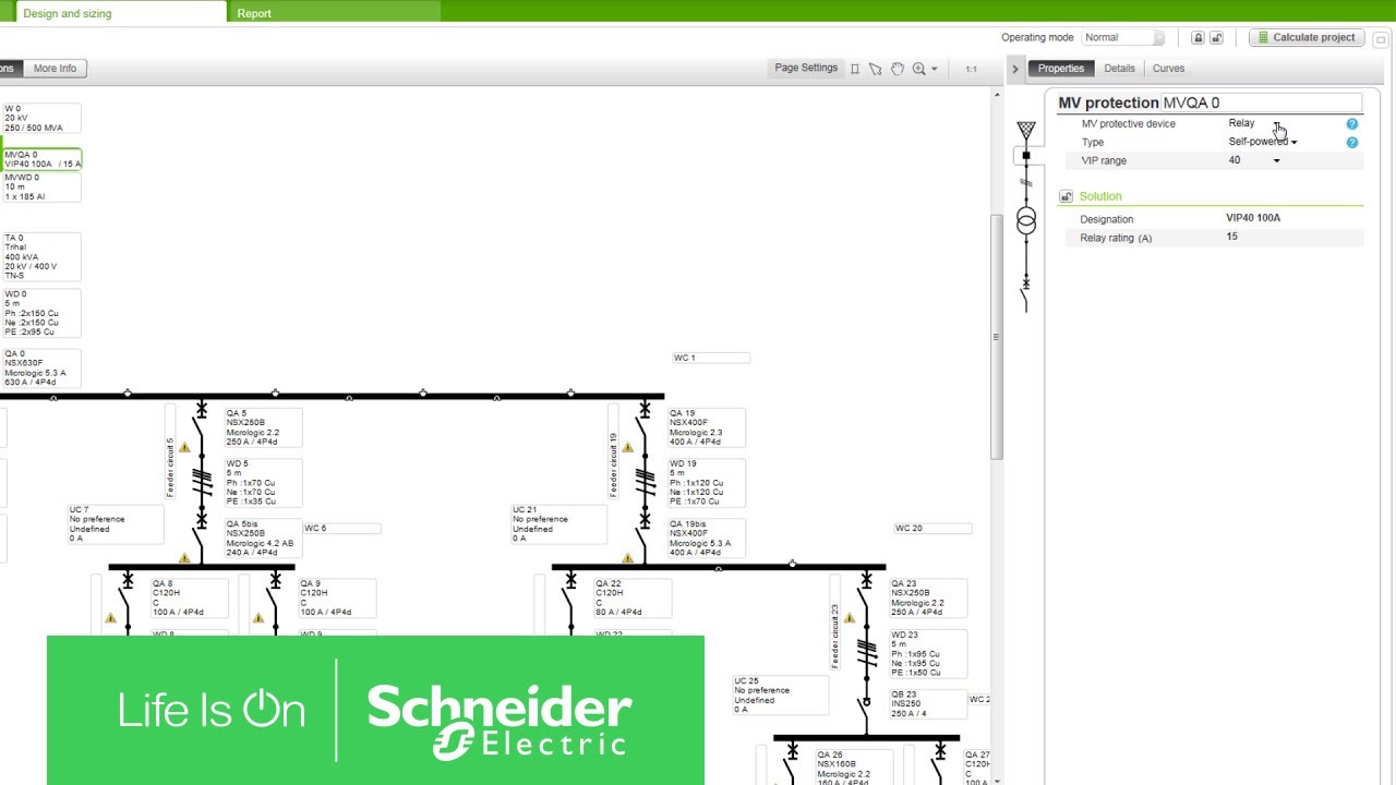 Define MV/LV Transformers using EcoStruxure Power Design - Ecodial | Schneider Electric
