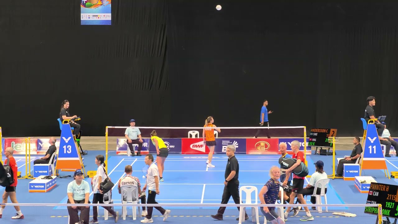 World Senior Badminton 2025 - WS 35 - LIU K Y (HKG) vs ANDERSSON C (SWE)