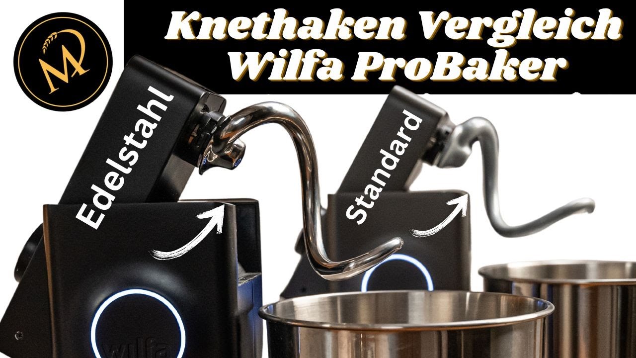 Lohnt sich die Anschaffung? Knethaken Vergleich - Produkttest Neuer Wilfa Edelstahl Knethaken
