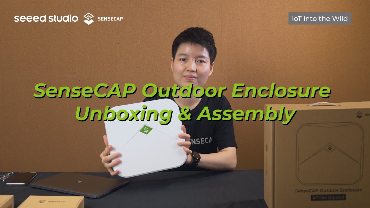 SenseCAP Outdoor Enclosure Unboxing, Compatible with SenseCAP M1/M2 and Most Helium Miners