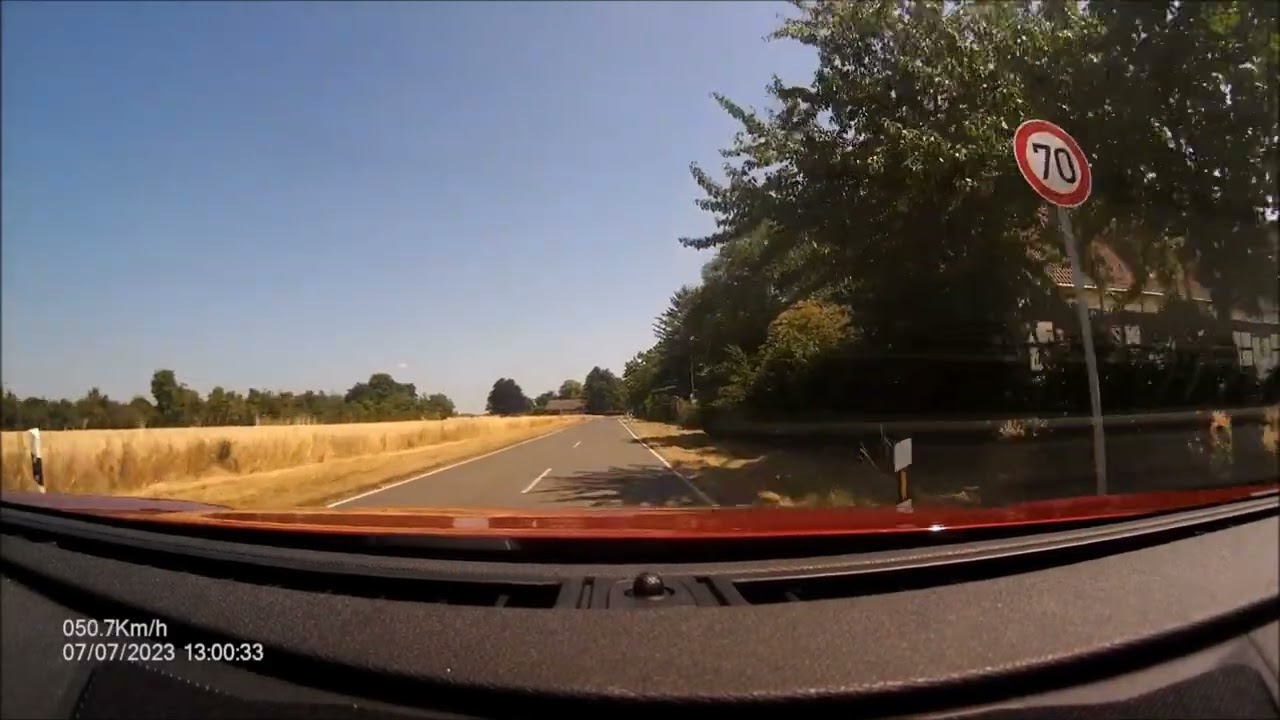 Autofahrt in S&uuml;dhessen/GG: Kornsand ---:--- Wallerst&auml;dten