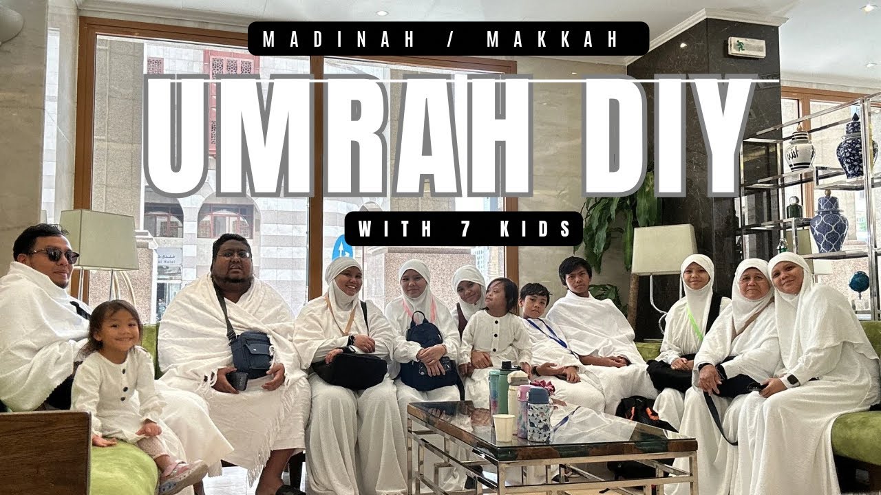 From Madinah to Makkah by train and performing our 1st Umrah. Sep 2023 (Part 2)
