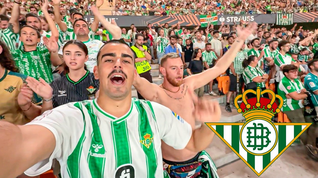 Banderas robadas, cánticos y locura en el Betis – Nottingham 🏴‍☠️