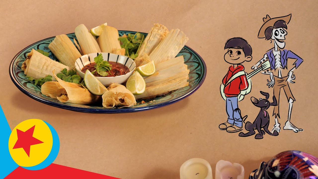 Miguel Cooks Tamales | Cooking with Pixar | Pixar