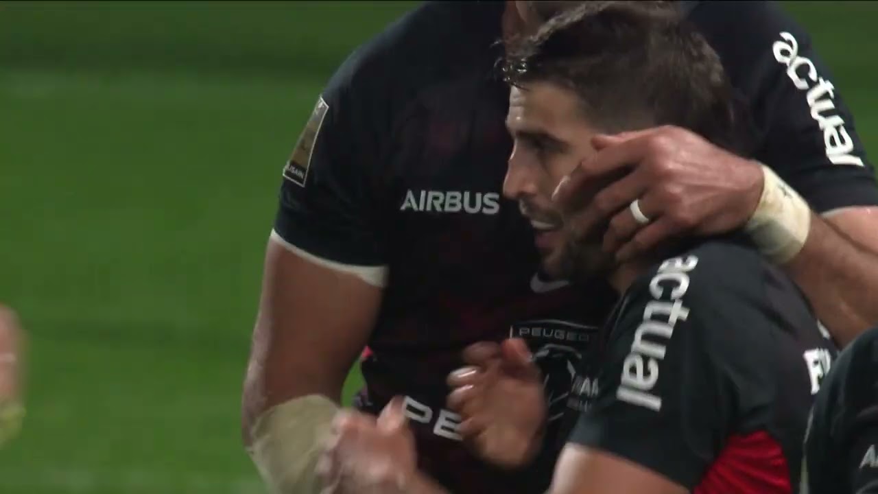 TOP 14 - Essai de Nelson EPEE (ST) - Stade Toulousain - Aviron Bayonnais