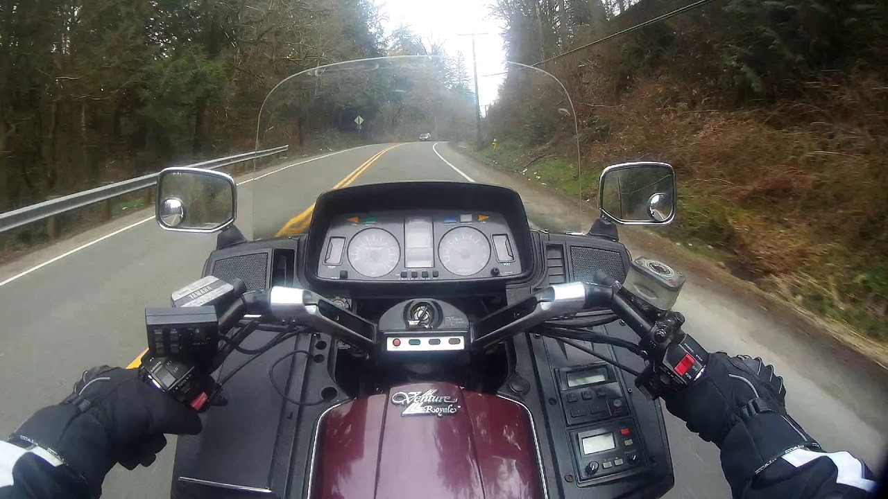 Yamaha Venture Royale 1300 - 1989 Test drive 02-25-2020
