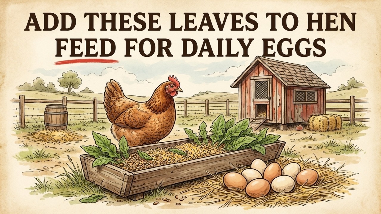 This simple leaf skyrockets egg production! The trick nobody tells
