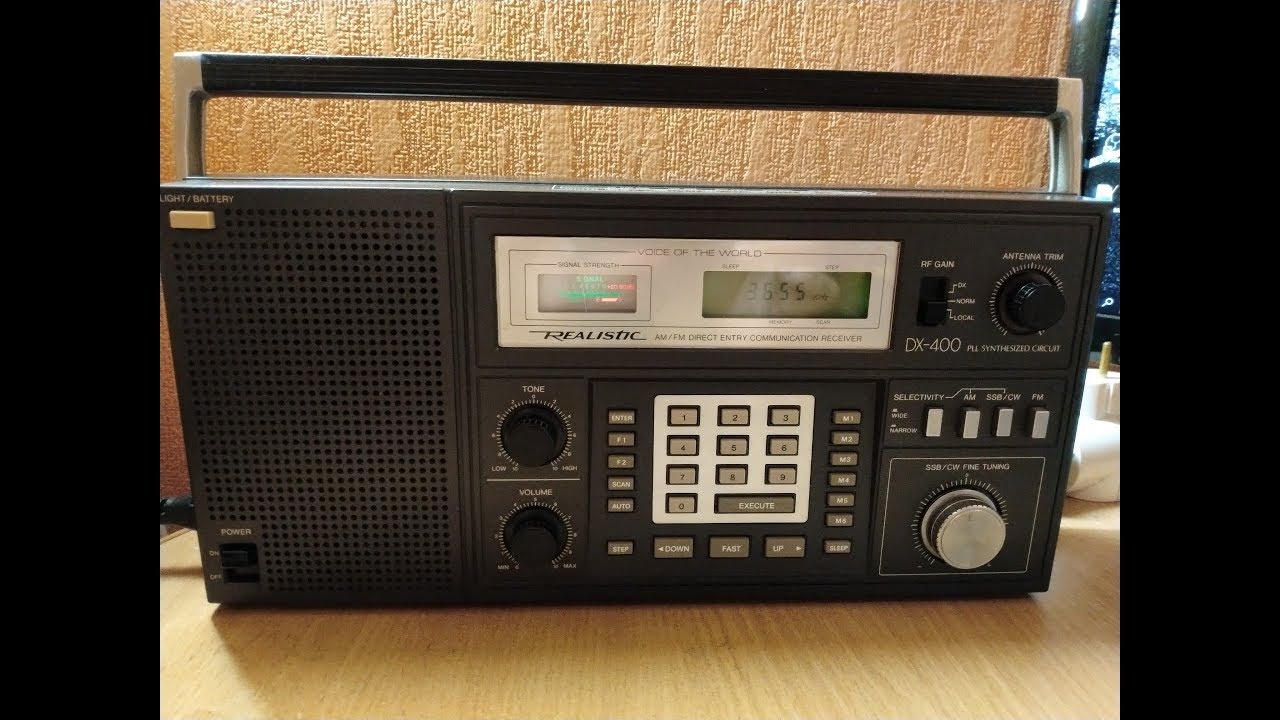 Realistic DX-400 80m SSB receive
