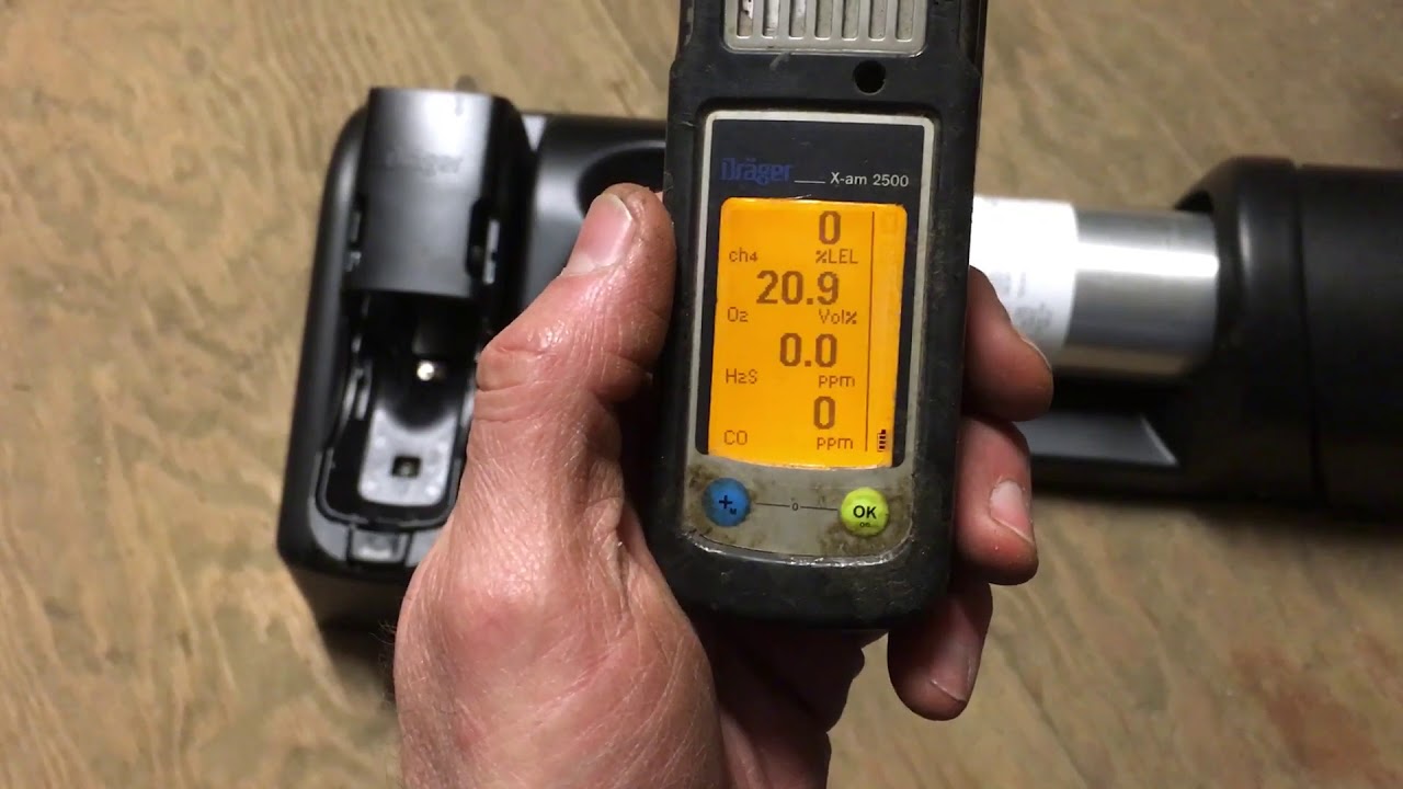 Draeger X-am 2500 Performing a Bump Test