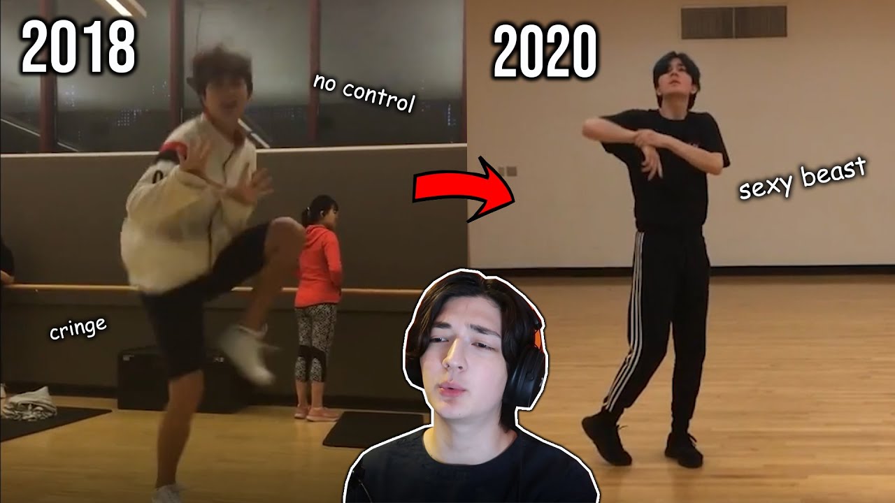 My *INSANE* 3-year Kpop Dance Transformation!! | Reacting to my Dance Progress 2021