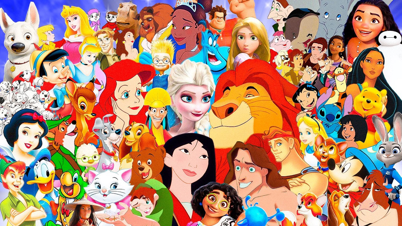 TODOS FILMES da DISNEY RANKEADOS