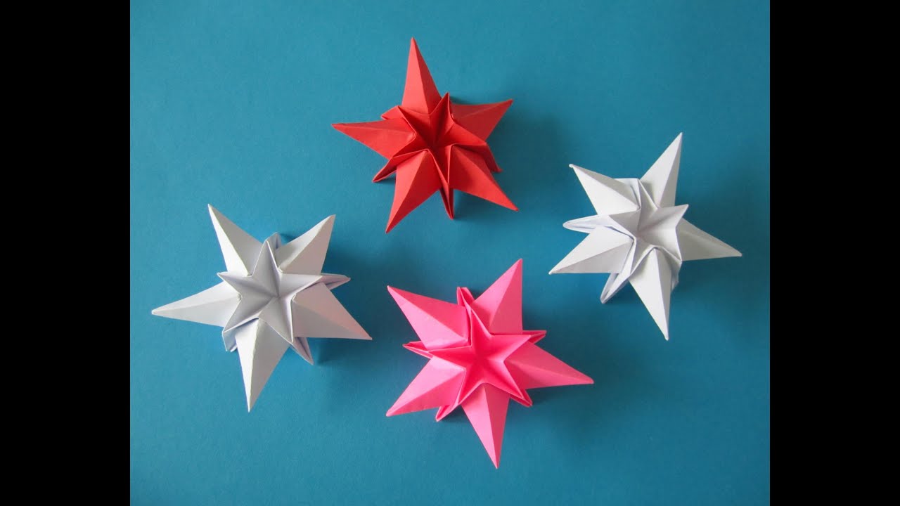 DIY Stern /star/Origami