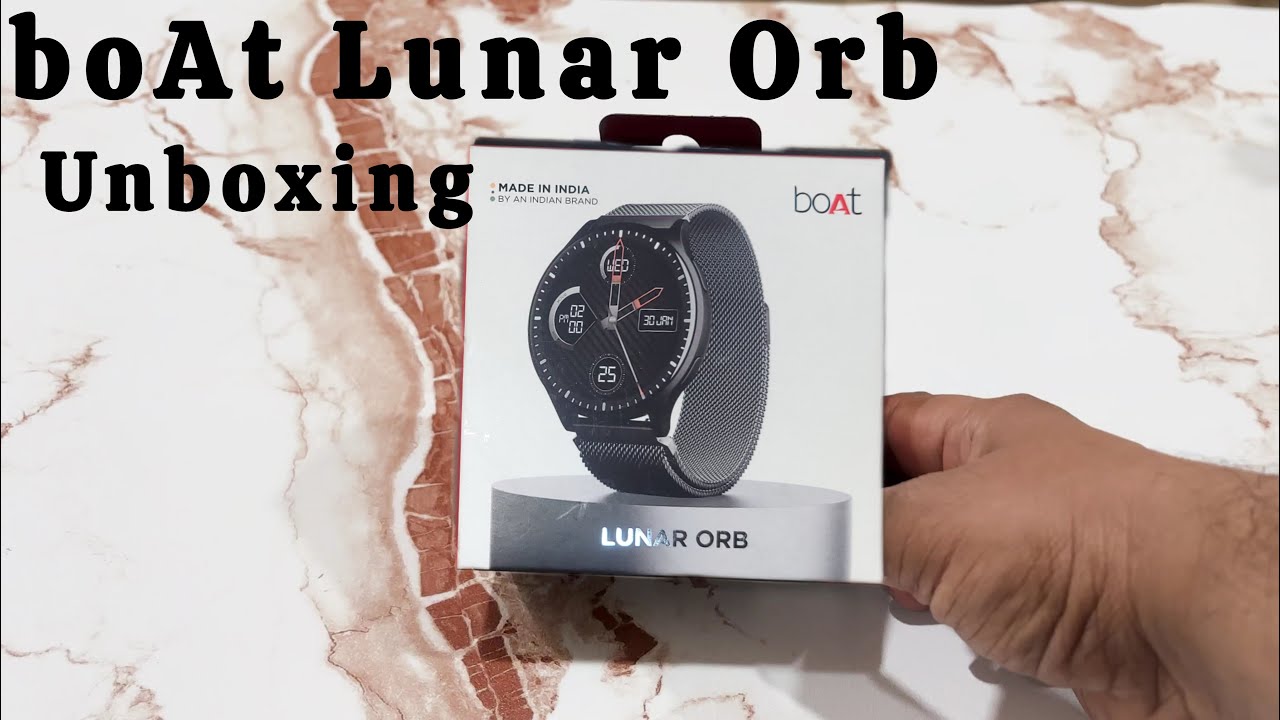 boAt Lunar Orb Smartwatch Unboxing Features & First Impressions | Best Smartwatch Under 2000