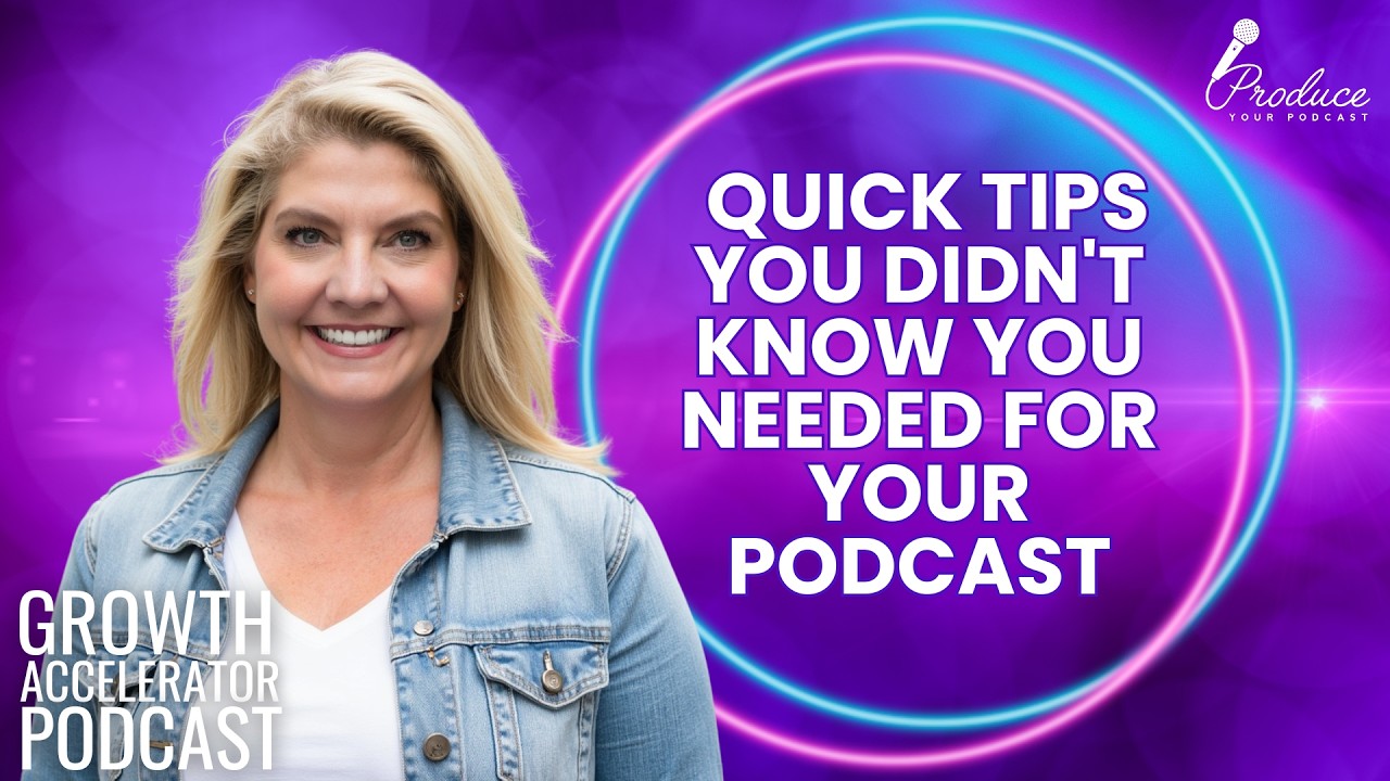 QuickTips You Didn't Know You Needed for Your Podcast!