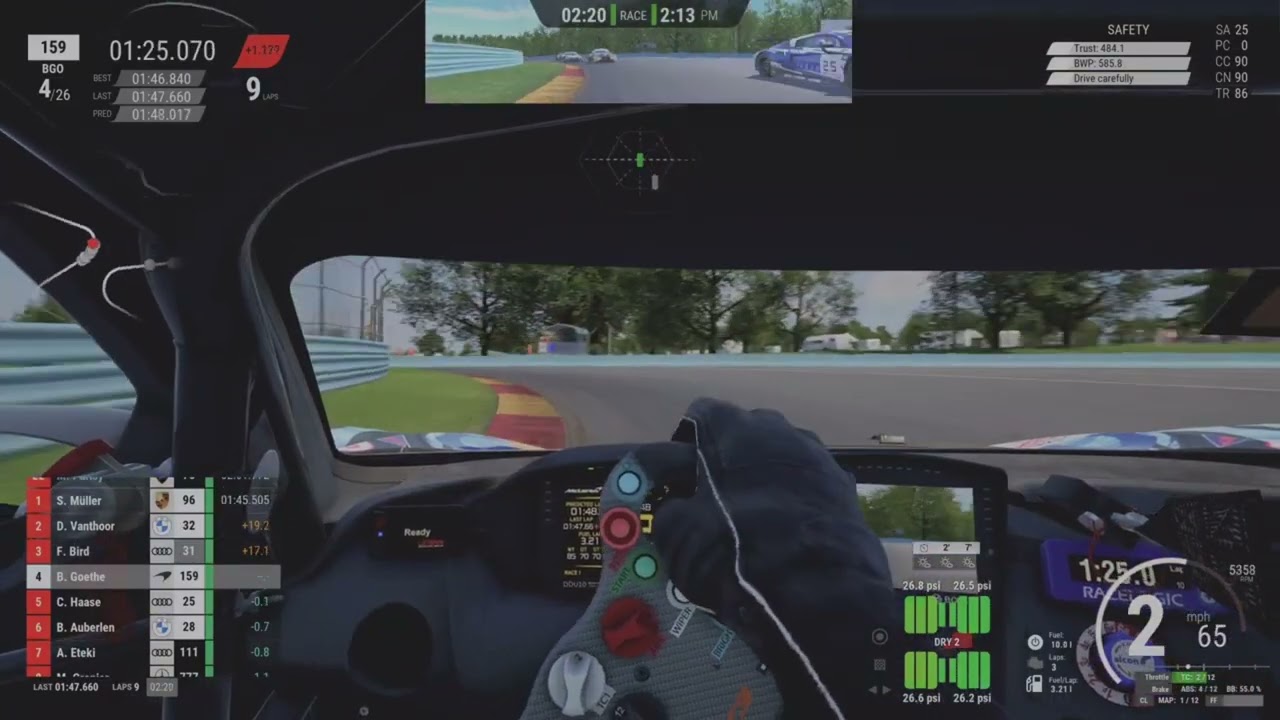🏎️ P8 ➡️ P4 | DAILY SIM RACE - WATKINS GLEN ACC | Pt. 2