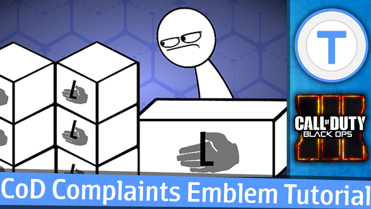 CoD Complaints | Black Ops 3 EASY Emblem Tutorial