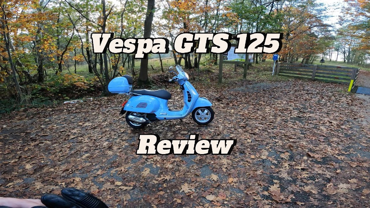 Vespa GTS 125 0-100 (0/60) acceleration and topspeed run!  -S1E37/1
