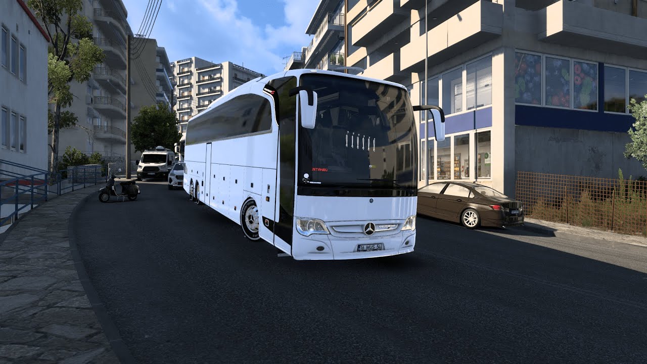 ETS 2 | Mercedes-Benz Travego Rampa Aşağı Full Retarder