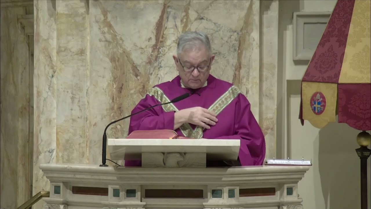 St James Mass 3 10 26, Tuesday of the Third Week of Lent