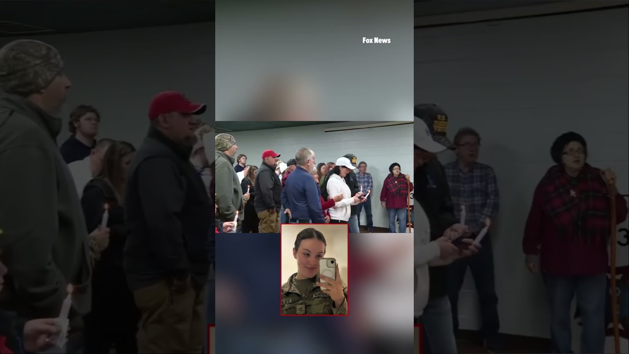 Slain National Guard Member Honored at Emotional Vigil, on Video