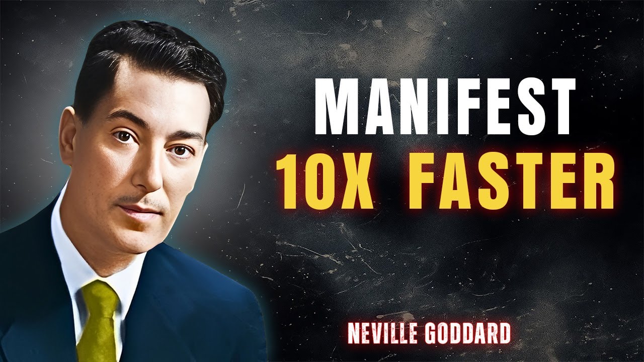 🔥 Speak To Yourself Like This To Manifest 10X Faster | Powerful Neville Goddard Affirmations
