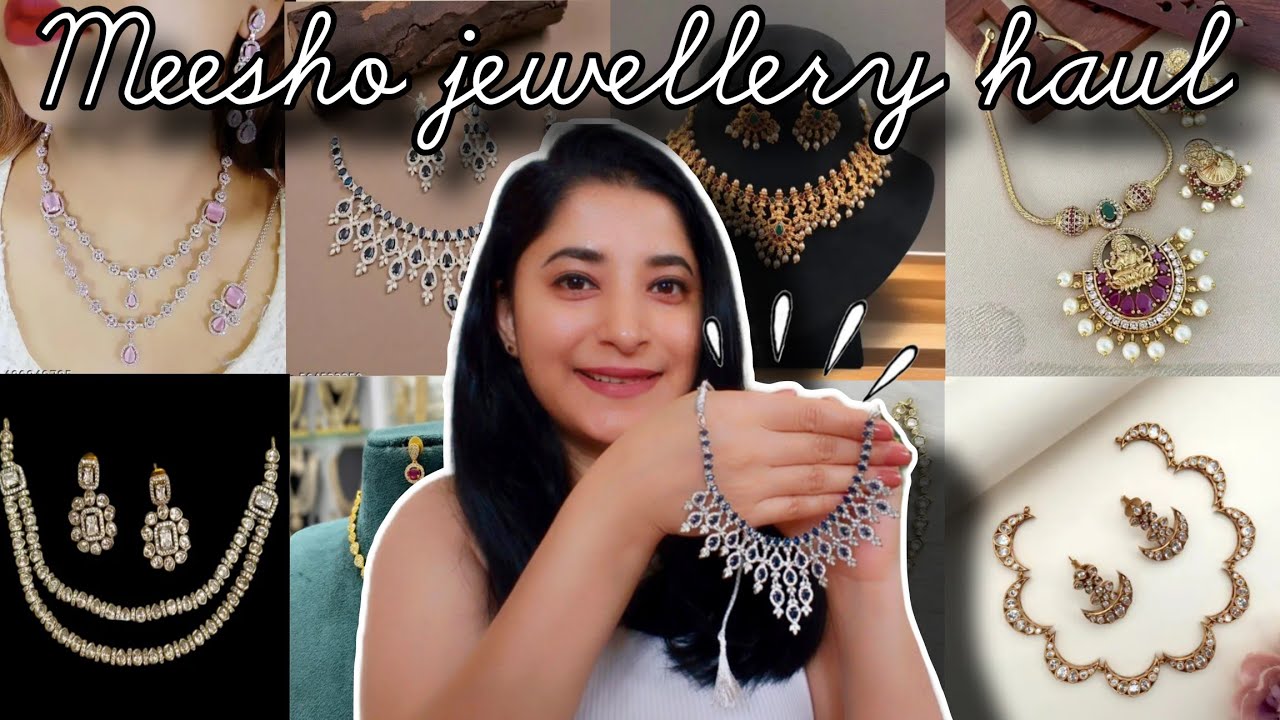 MEESHO Jewellery haul 🥰💕||Meesho ad jewellery haul,honest review #meeshohauls