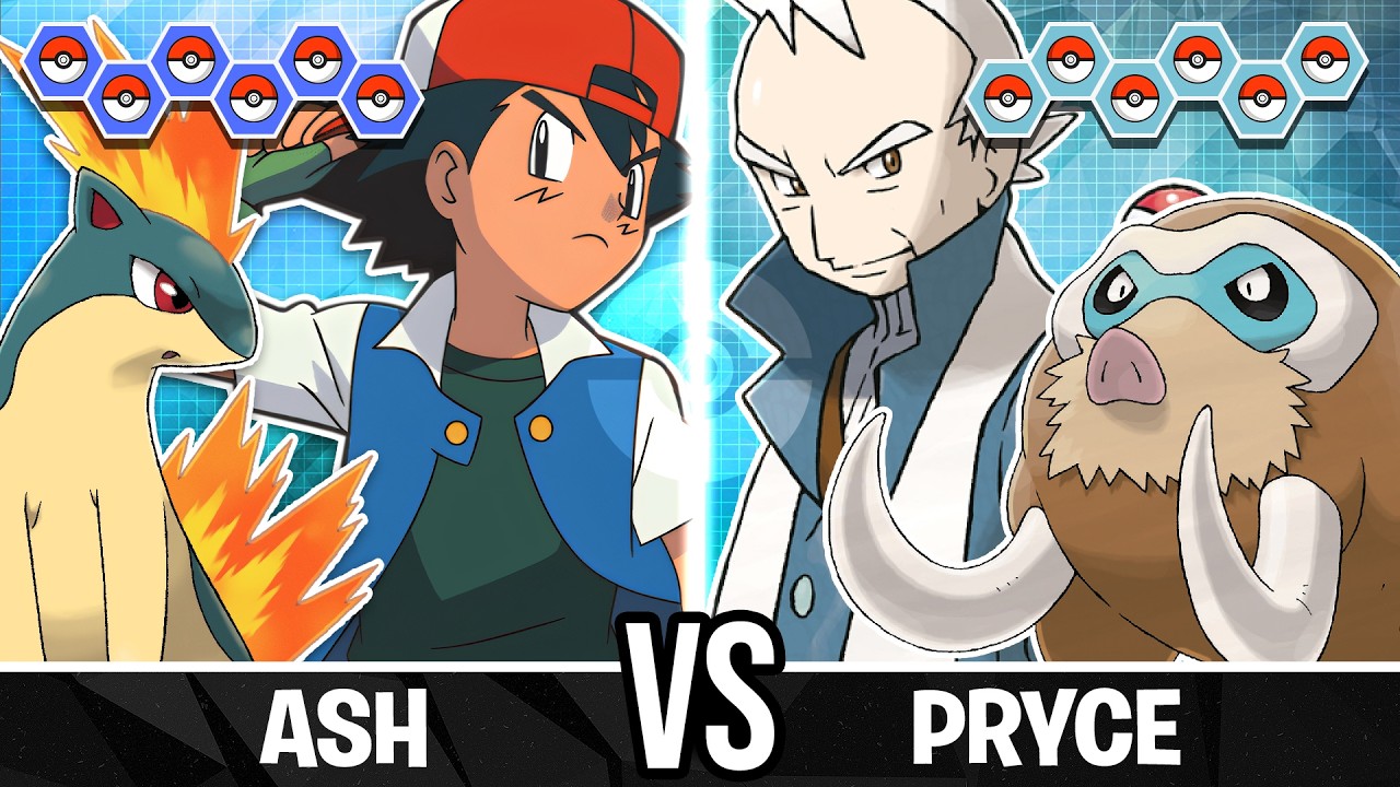 Ash vs Pryce - Pokemon Battle
