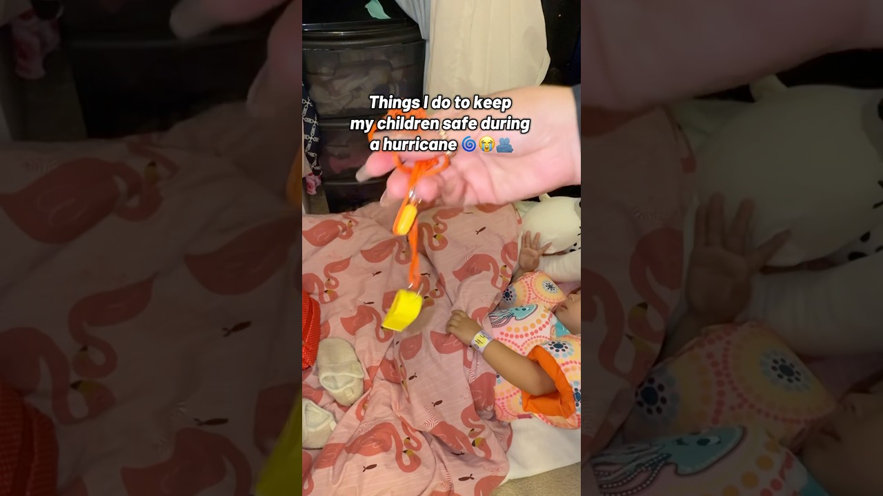 Hurricane season is here, and all I can think about isKeepingMyKidsSafe#hurricane#safety#safetyfirst