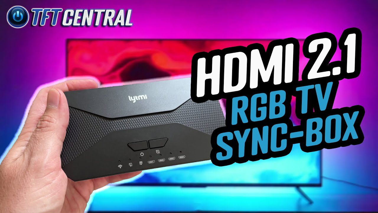 Synced RGB TV Backlighting with HDMI 2.1!  Testing Lytmi's new Fantasy 3 Sync Box system