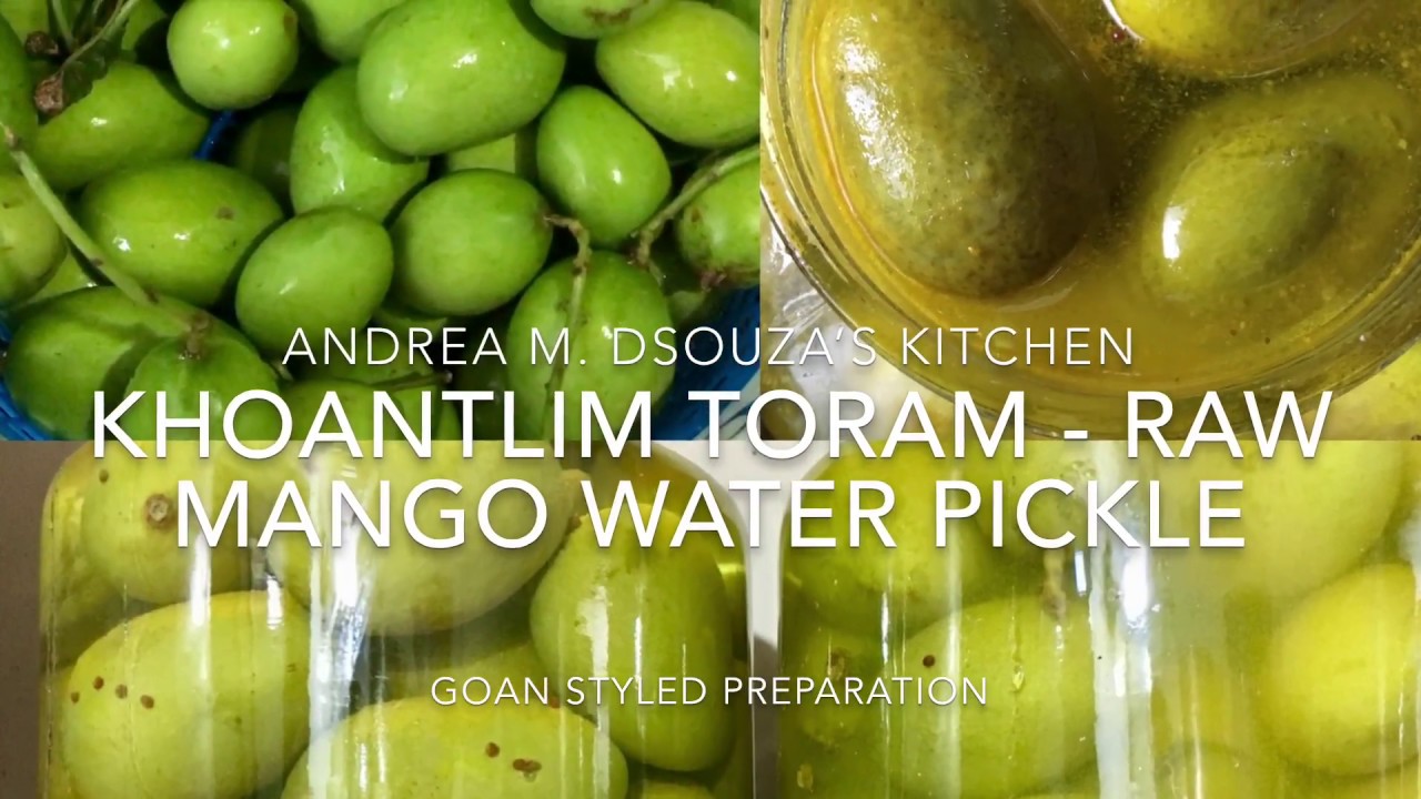 Khoantlim Toram - RAW MANGO WATER PICKLE