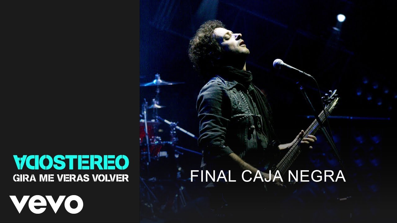 Soda Stereo - Final Caja Negra (Gira Me Verás Volver)