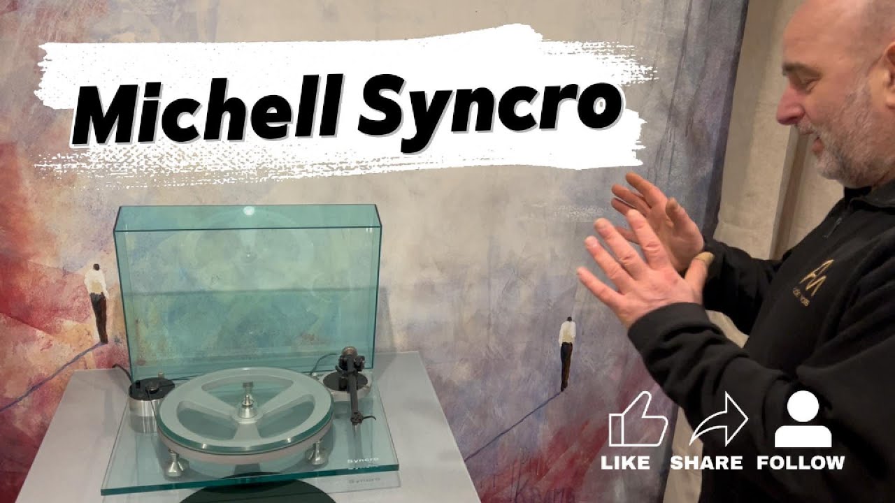 MIchell Syncro Turntable with Rega RB300 and Goldring Eroica LX Low Output Moving Coil cartridge