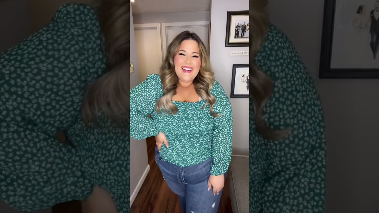 Amazon spring tops curvy edition #plussizefashion #fashion #outfitideas