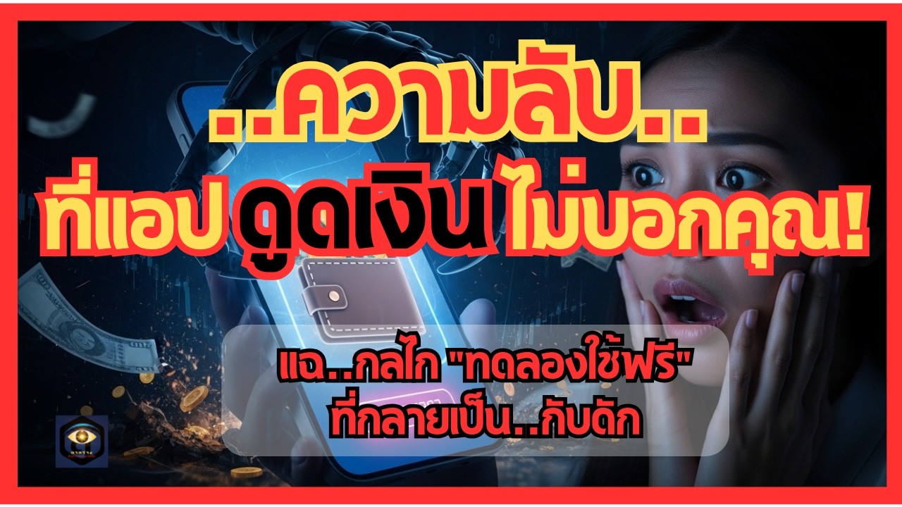วิธีเช็กและยกเลิกแอปแอบตัดเงินอัตโนมัติ! รู้ทันก่อนเงินหมดบัญชี #ตาสว่าง Podcast