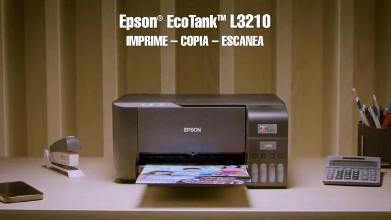 Impresora multifuncional 3 en 1 EcoTank L3210