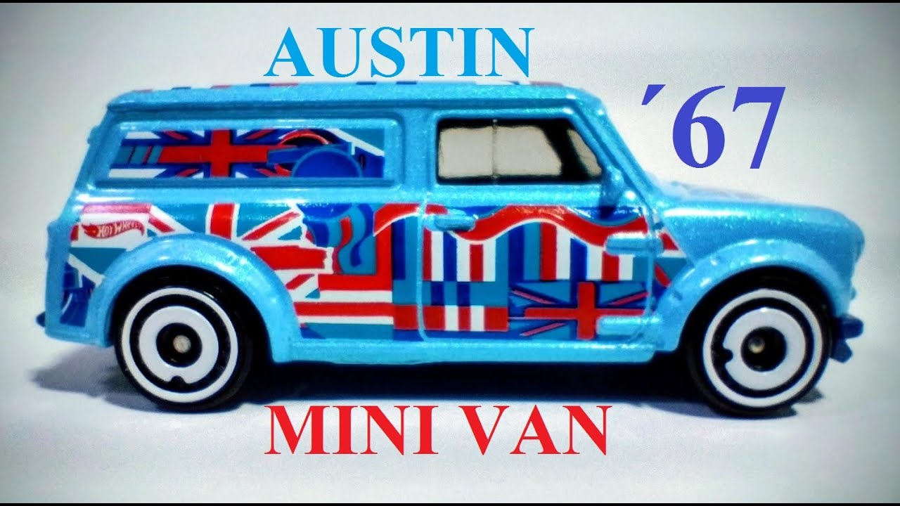 1967 Austin Mini Van / Fourgonnette Hot Wheels #mini #austin #hotwheels #van #artcars #mattel