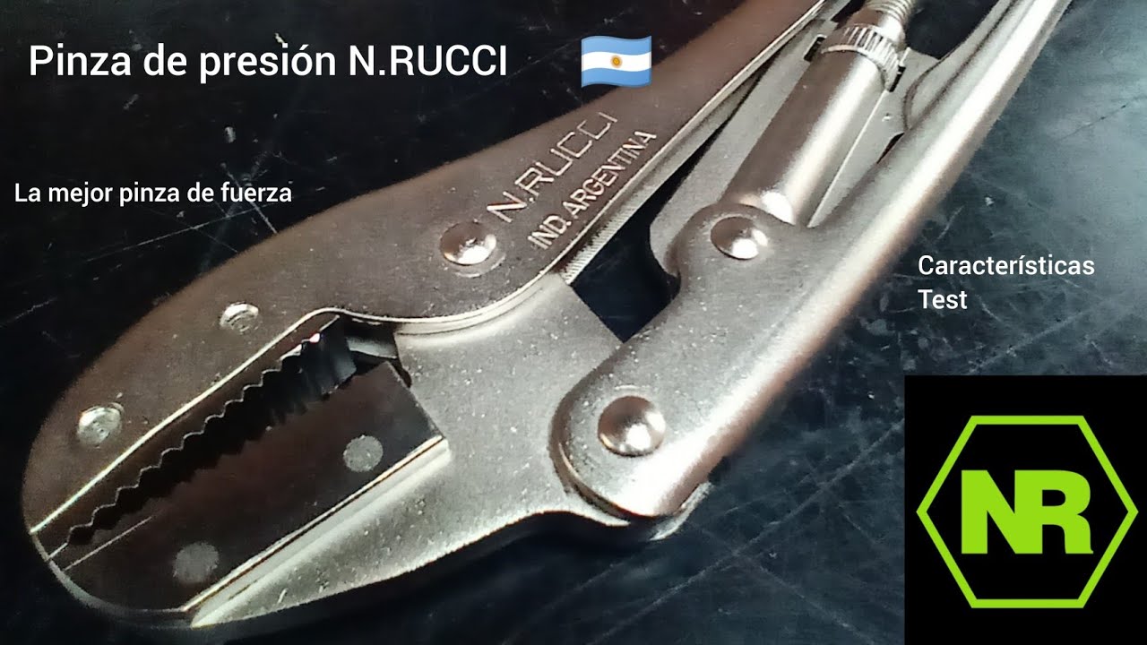 Pinza de presión / Pinza perro / Pinza de fuerza Herramientas Argentinas