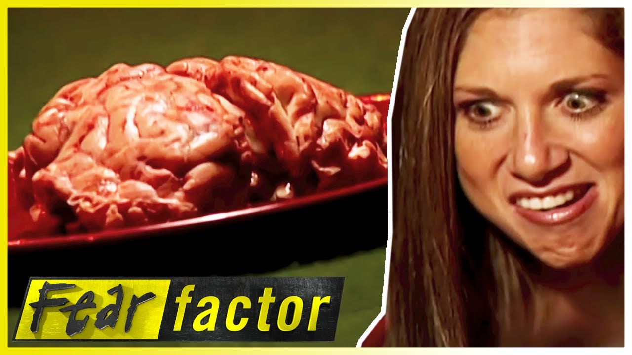 Eating COW'S BRAINS 🤮🐄| Fear Factor US | S02 E03 | Full Episodes | Thrill Zone