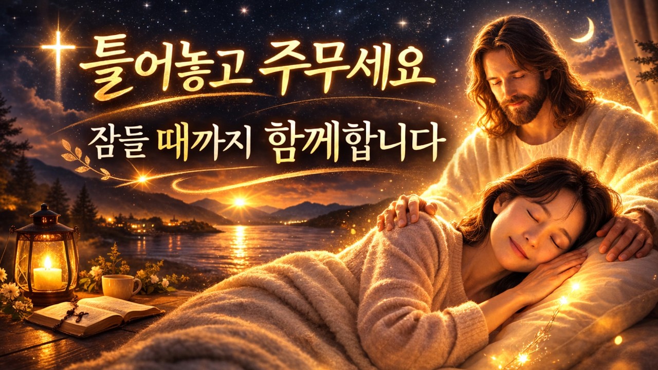 🙏 은혜로운 찬양모음 | 잠들기 전 마음이 편안해지는 밤 찬양